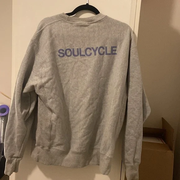 Champion x SoulCycle reverse weave crew neck sweatshirt - Picture 4 of 5